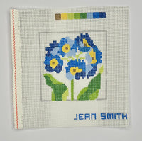 Floral Coaster - Blue
