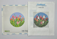 Tulip Round with stitch guide
