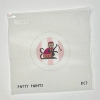 Monkey Button Cover Round
