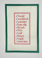 Summer Checklist
