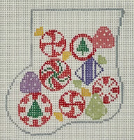 Stuffed Sock - Candy with Peppermint
