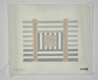 Multi Stripe Tote - Greyscale
