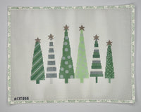 Silver & Green Trees
