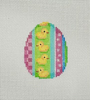 Chicks/Hop Stripe Mini Egg
