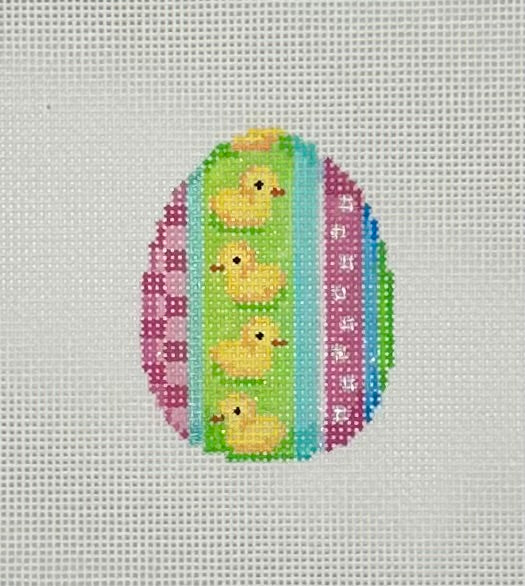 Chicks/Hop Stripe Mini Egg