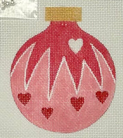 Hearts Cascading Ornament
