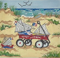 Wagon with Boats
