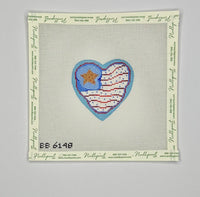 Americana - Heart Flag
