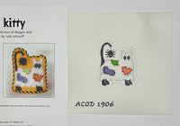 Boo Kitty with stitch guide
