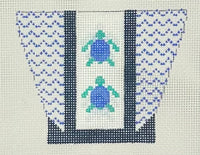 Sea Turtles Mini Tote Ornament
