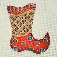 Red Jeweled Mini Sock
