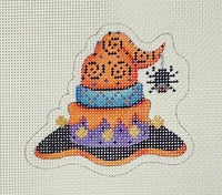 Patch Hat with stitch guide
