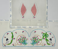 Two Sided Pink Hearts Bunny
