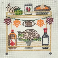 Thanksgiving Bar Cart
