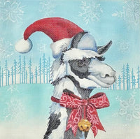 Fa La La Llama III - Santa Hat
