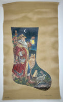 Southwestern Santa Stocking

