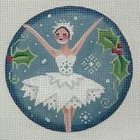 Snow Queen Ornament with stitch guide
