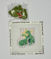 Stuffed Mini Sock: Two Dinos
