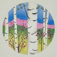 Spring Birch Ornament
