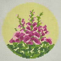 Foxglove Round with stitch guide
