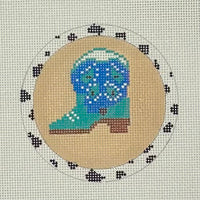 Boot Round - Teal/Blue
