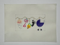 Things on a String: Baby with stitch guide
