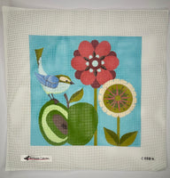 Bird and Apple
