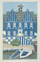 Seaside Houses: Boat House with stitch guide
