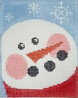Snowman Treat Bag with stitch guide

