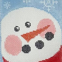 Snowman Treat Bag with stitch guide