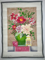 Christmas Floral Vase
