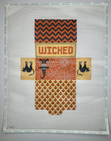 Halloween Patchwork Brick Bag (Purse)
