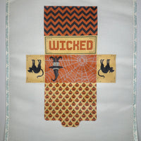 Halloween Patchwork Brick Bag (Purse)