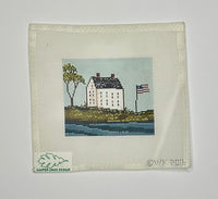 House w/ Flag
