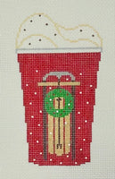 Sled on Red Cup
