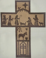 Large Nativity Cross
