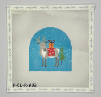 Reindeer with Orange Package
