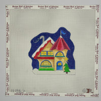 12 Pc North Pole Village Set

