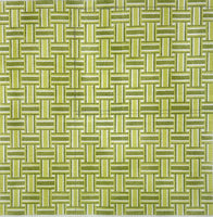 Green Goddess Vintage Lattice Square
