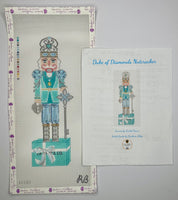 Duke of Diamonds Nutcracker with stitch guide
