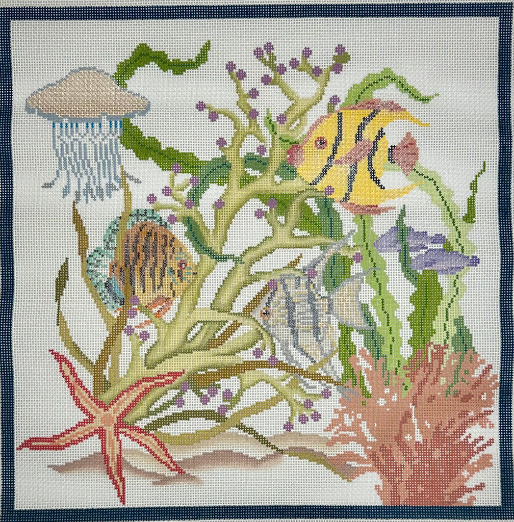 Sally's Tropical Fish | Needlepoint Destashing