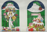Two Sided Toy Santa Dome
