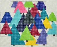 Trees Package with stitch guide
