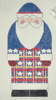 July Santa with Pillow with stitch guide
