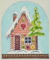 Christmas Gingerbread Snowdome
