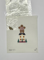 Gingerbread House with stitch guide
