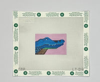 Blue Alligator Insert
