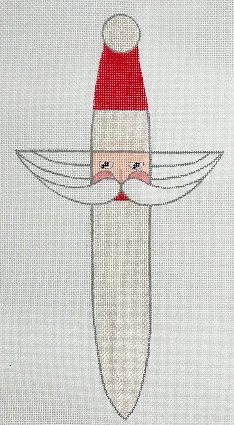 North Star Santa with stitch guide