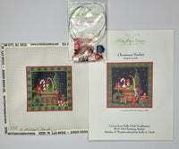 Christmas Basket with stitch guide and accessory pack
