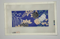 Floral on Periwinkle Insert
